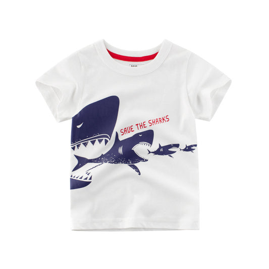 Summer Shark Boys T-Shirt