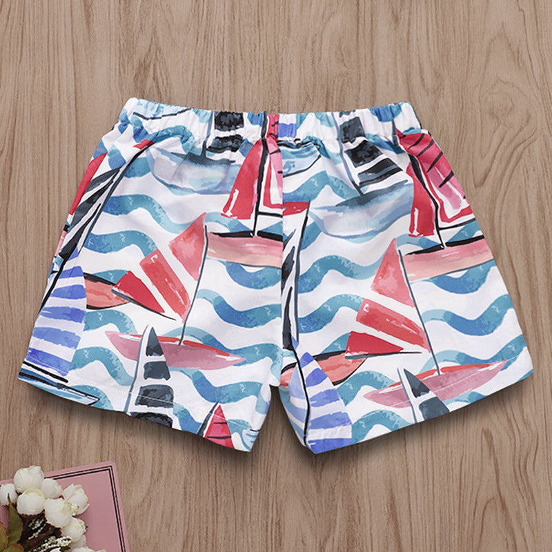 Hawaiian Style Beach Shorts