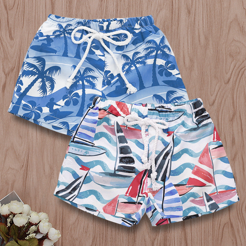 Hawaiian Style Beach Shorts
